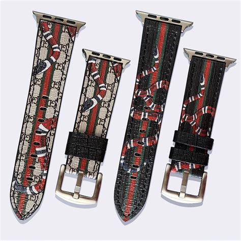 gucci replacement watch band|authentic Gucci apple watch bands.